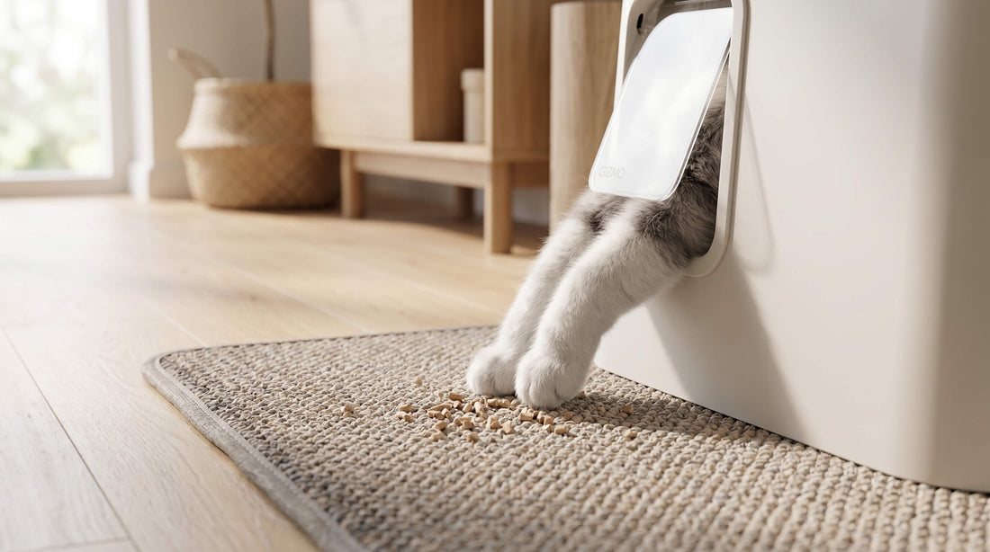 How to Reduce Cat Litter Tracking Around the House