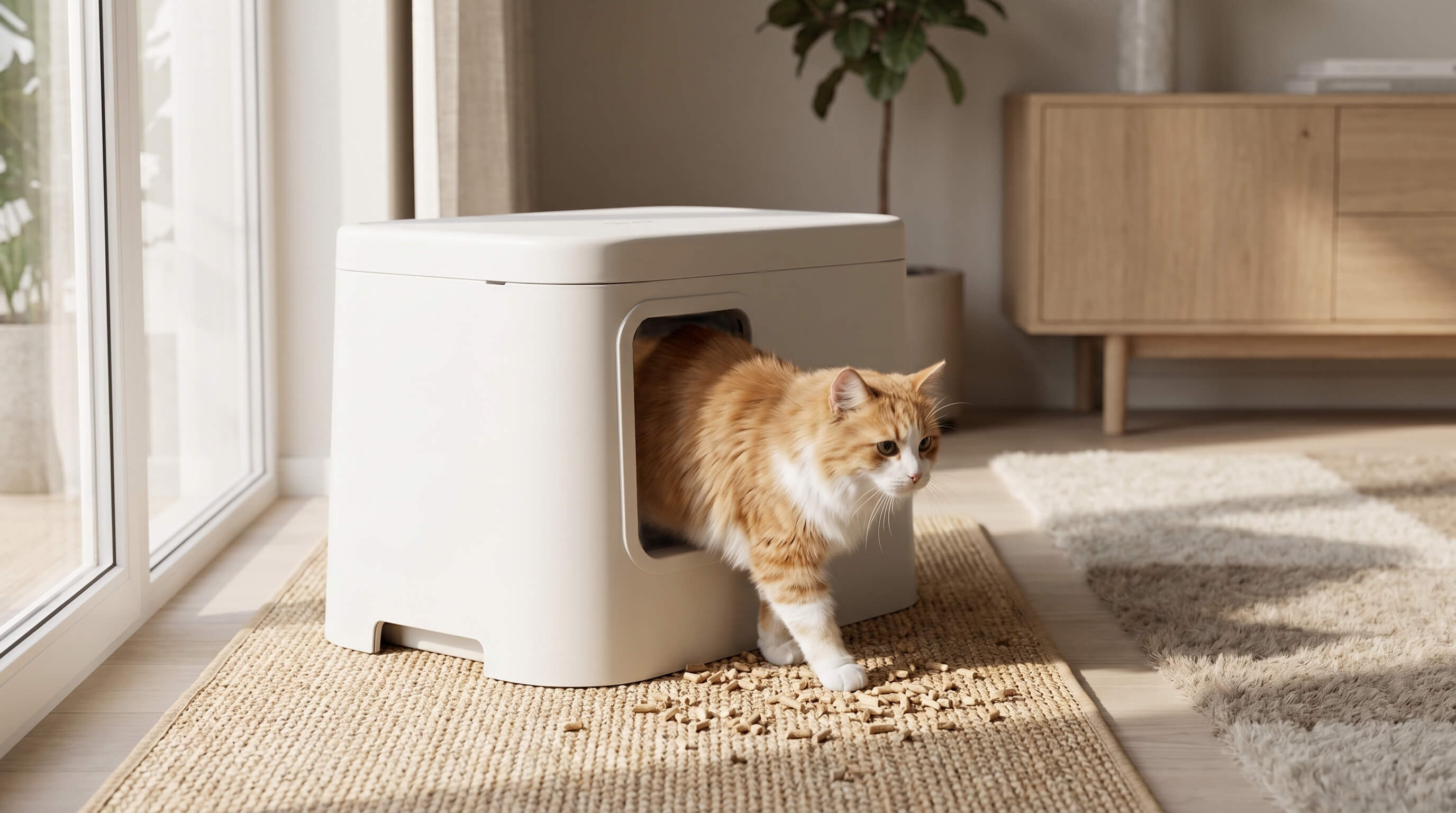 Why Cats Kick Litter Everywhere - And How to Reduce the Mess