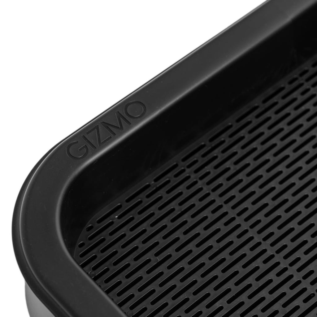 GIZMO Litter Box - Black Essentials -Details sieve