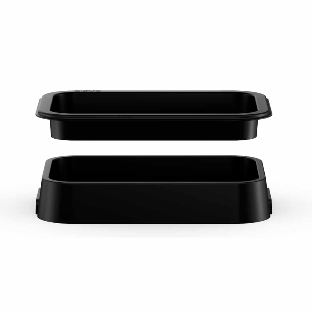GIZMO Litter Box - Black Essentials -Double layer system